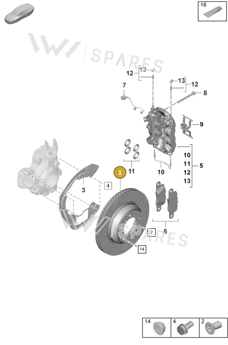 971615602J — Porsche Panamera (2023-2025) diagram p62603100, position 1