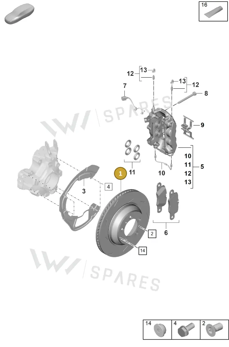 971615602 — Porsche Panamera (2023-2025) diagram p62603100, position 1