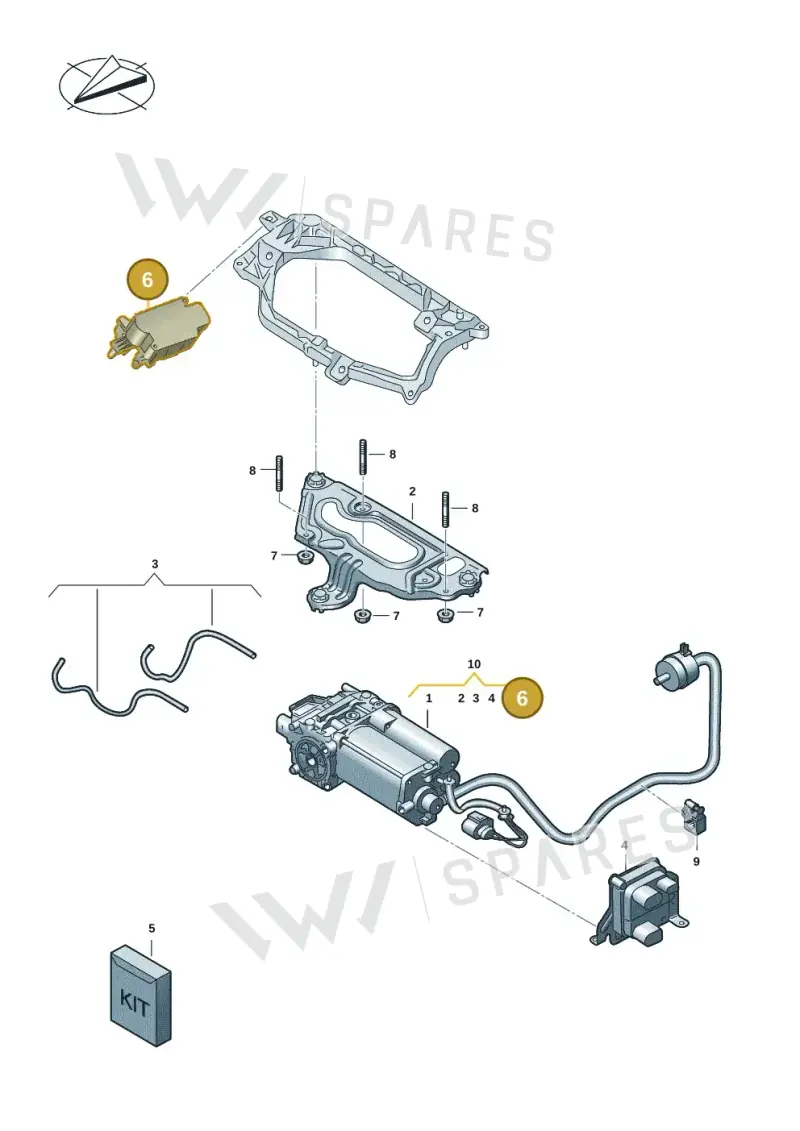 971616056C — Audi RS e-tron GT (2020-2025) diagram 4j1616000, position 6