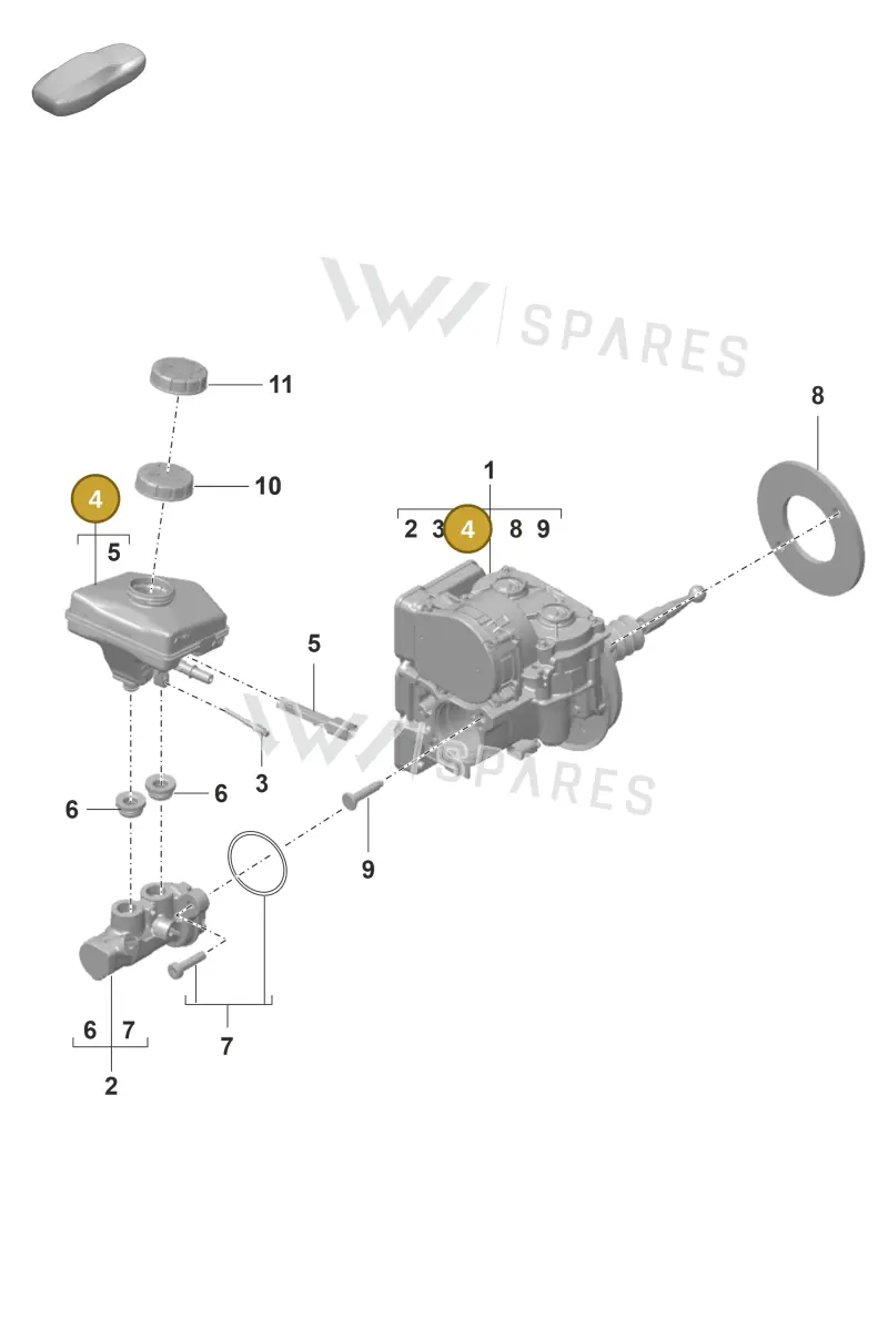 971616123A — Porsche Panamera (2020-2023) diagram p58000002, position 4