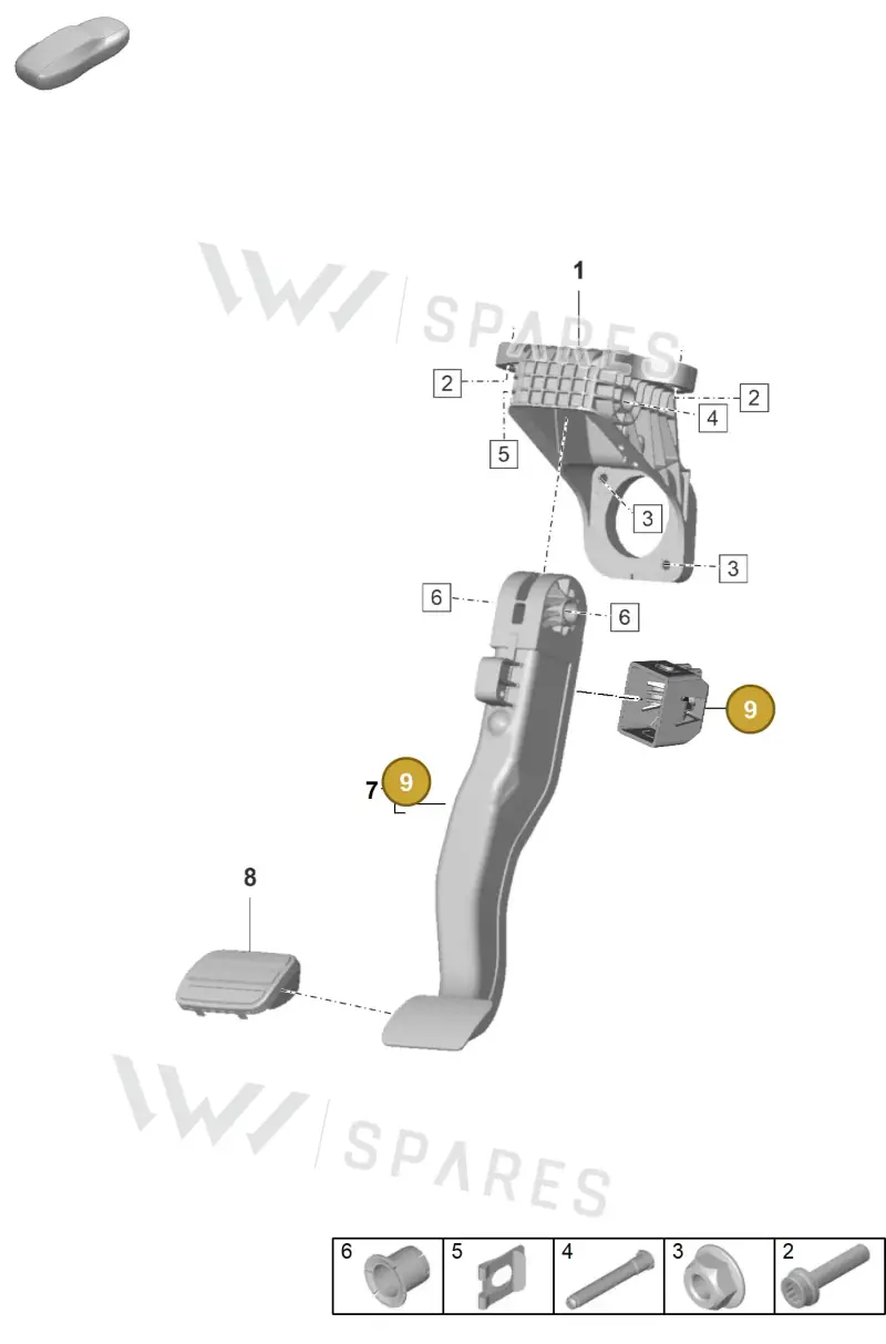 971721165 — Porsche Panamera (2023-2025) diagram p58702100, position 9