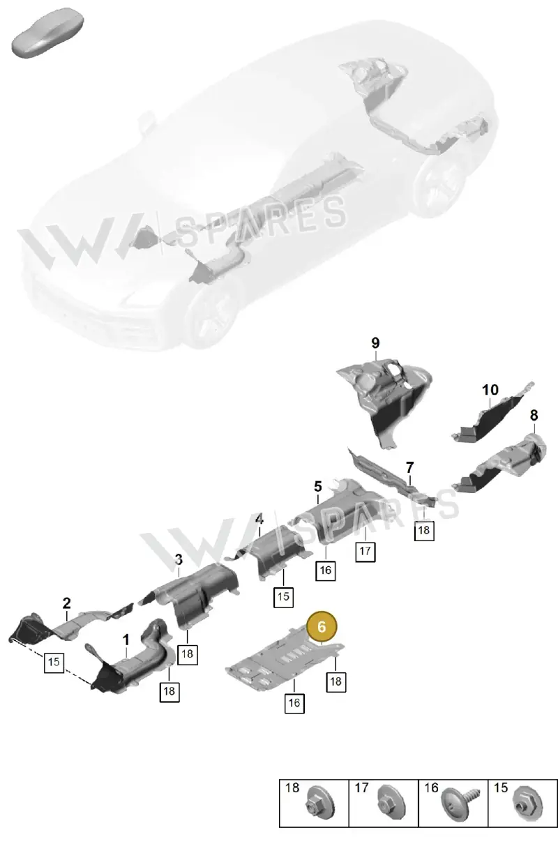 971804166C — Porsche Panamera (2023-2025) diagram p62801725, position 6