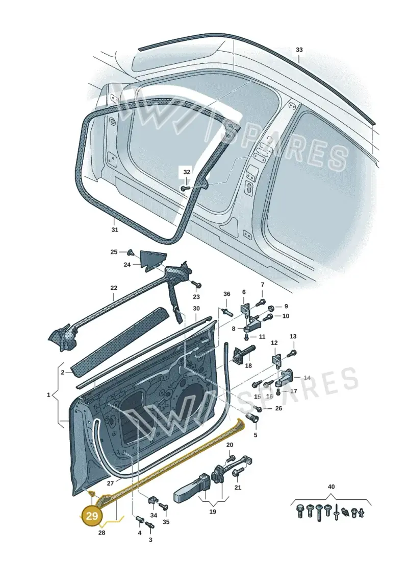 971837199 — Audi RS e-tron GT (2020-2025) diagram 4j1831010, position 29