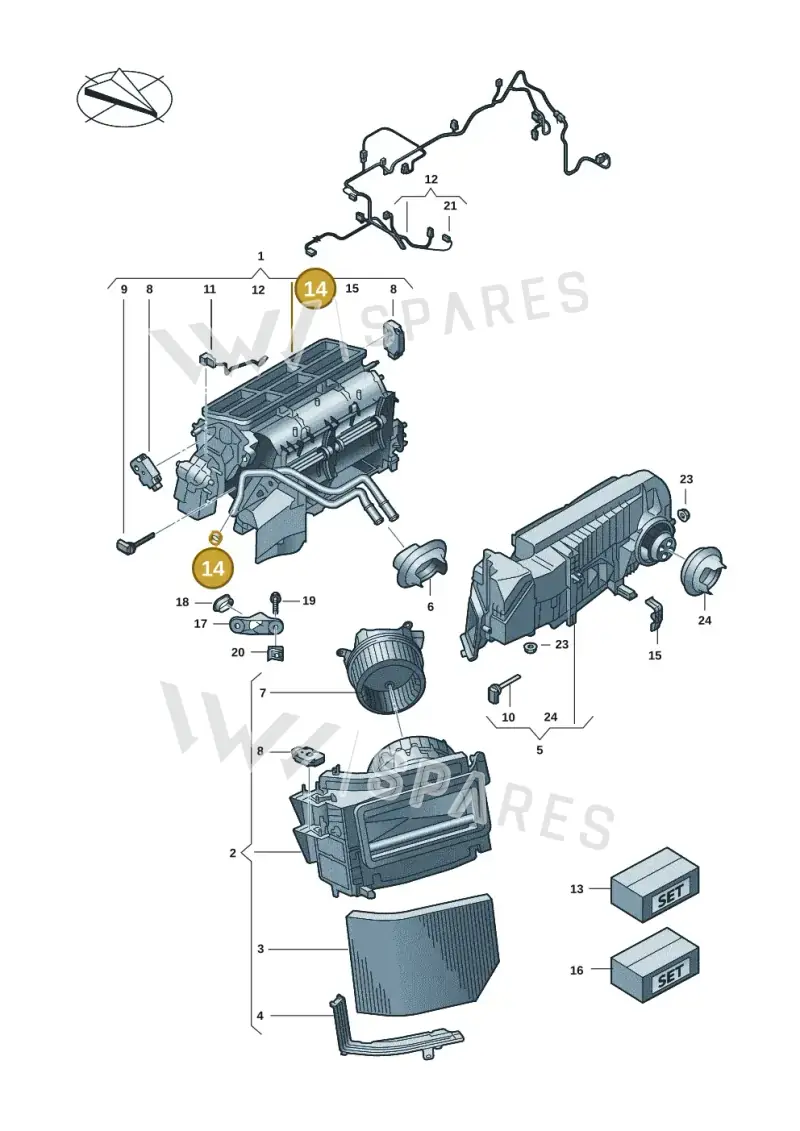 971857340 — Audi RS e-tron GT (2020-2025) diagram 4j1820100, position 14