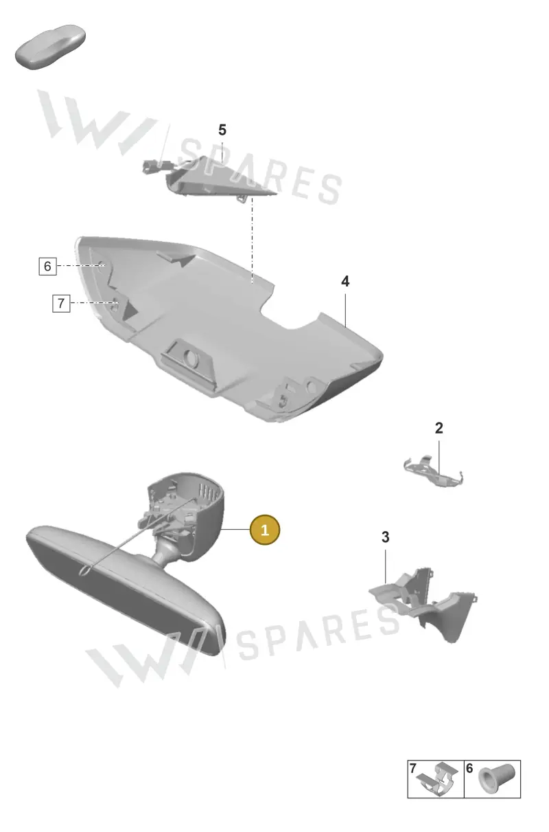 971857511AHJC — Porsche Taycan Sport Turismo (2019-2024) diagram p56809600, position 1