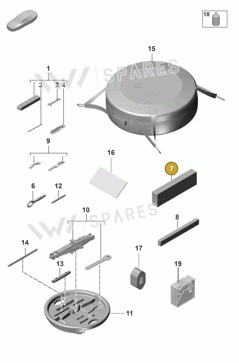 971860258 — Porsche Panamera (2020-2023) diagram p58001000, position 7