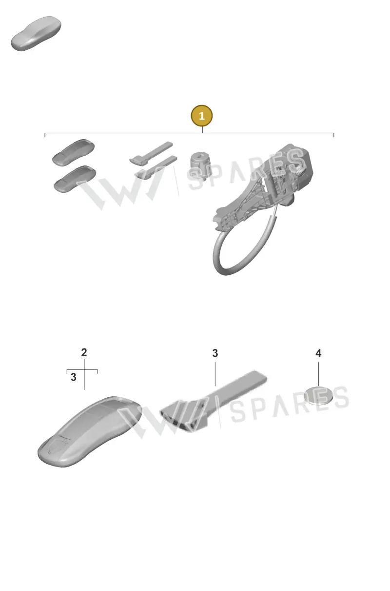971898374FF — Porsche Panamera (2020-2023) diagram p58898000, position 1