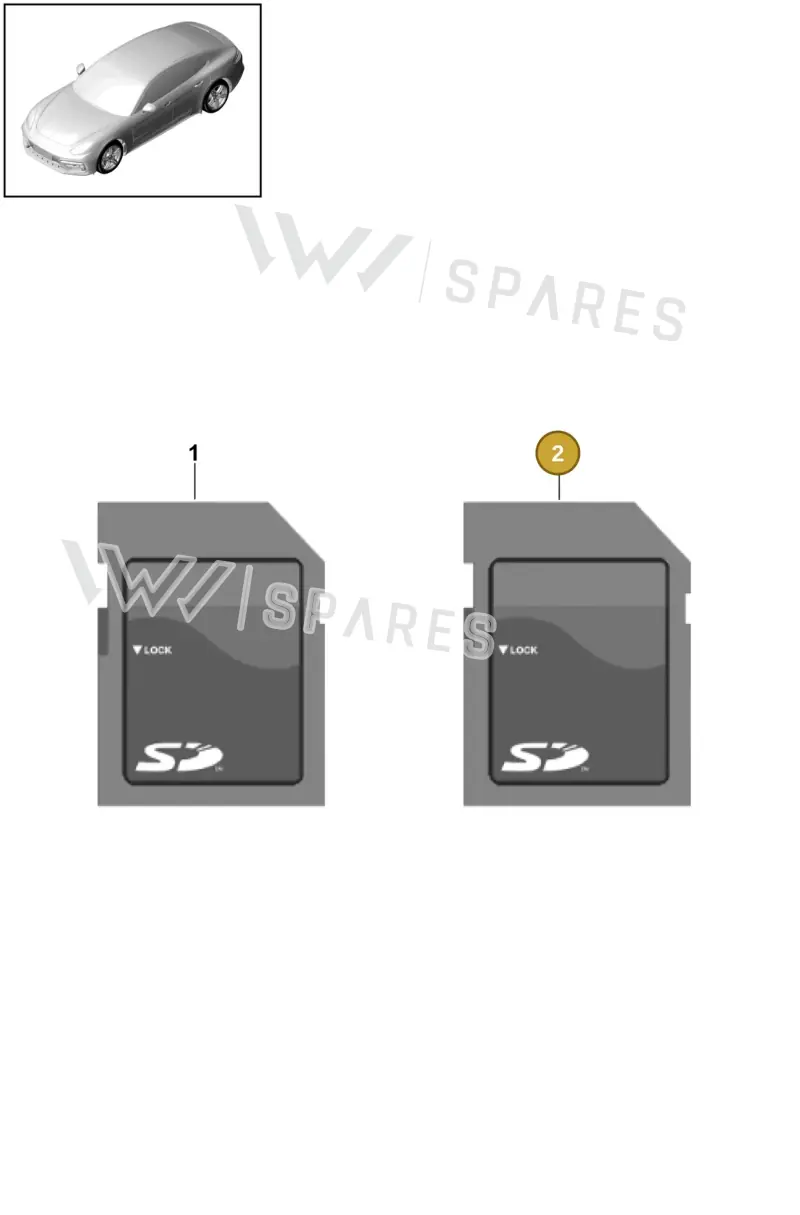 971919360AA — Porsche Panamera (2020-2023) diagram p49911010, position 2