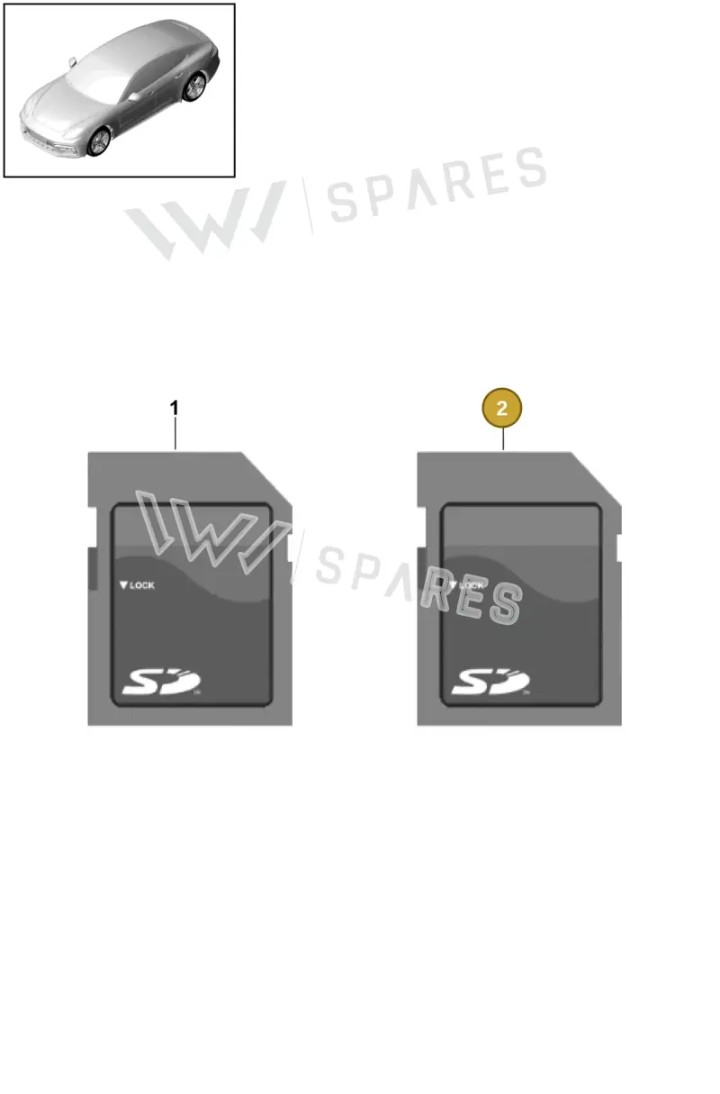971919360T — Porsche Panamera (2020-2023) diagram p49911010, position 2