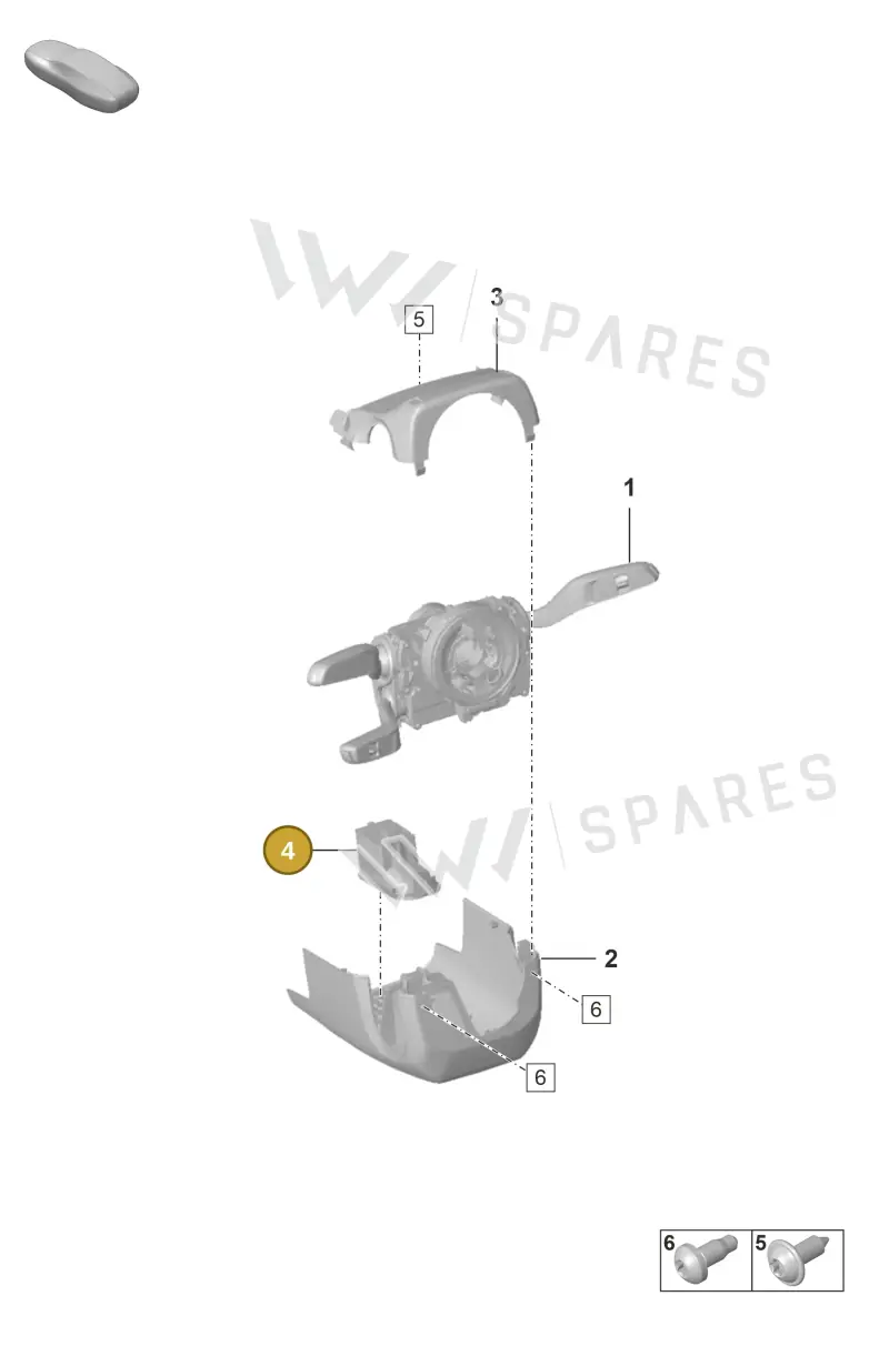 971953519B1E0 — Porsche 992 Carrera Coupe (2024-) diagram p53903100, position 4