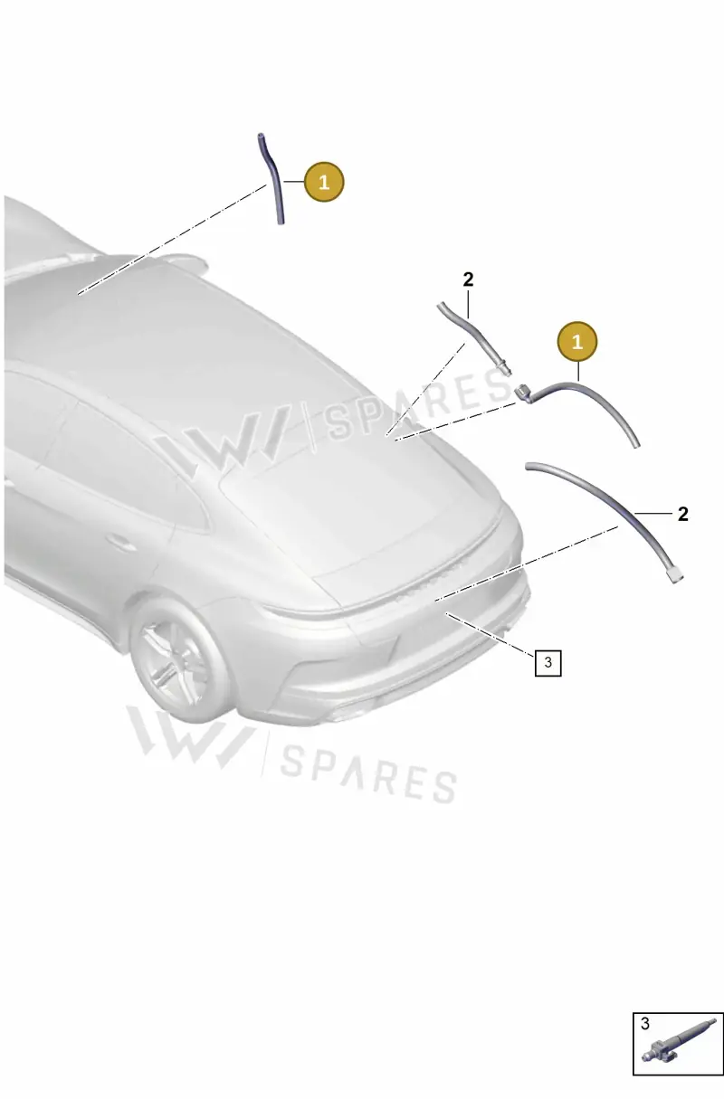 971955447A — Porsche Panamera (2023-2025) diagram p62906400, position 1