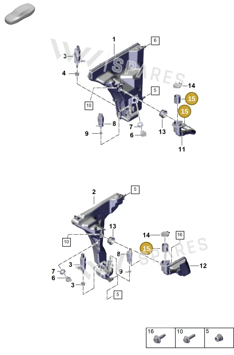 971955485 — Porsche Panamera (2023-2025) diagram p62906200, position 15