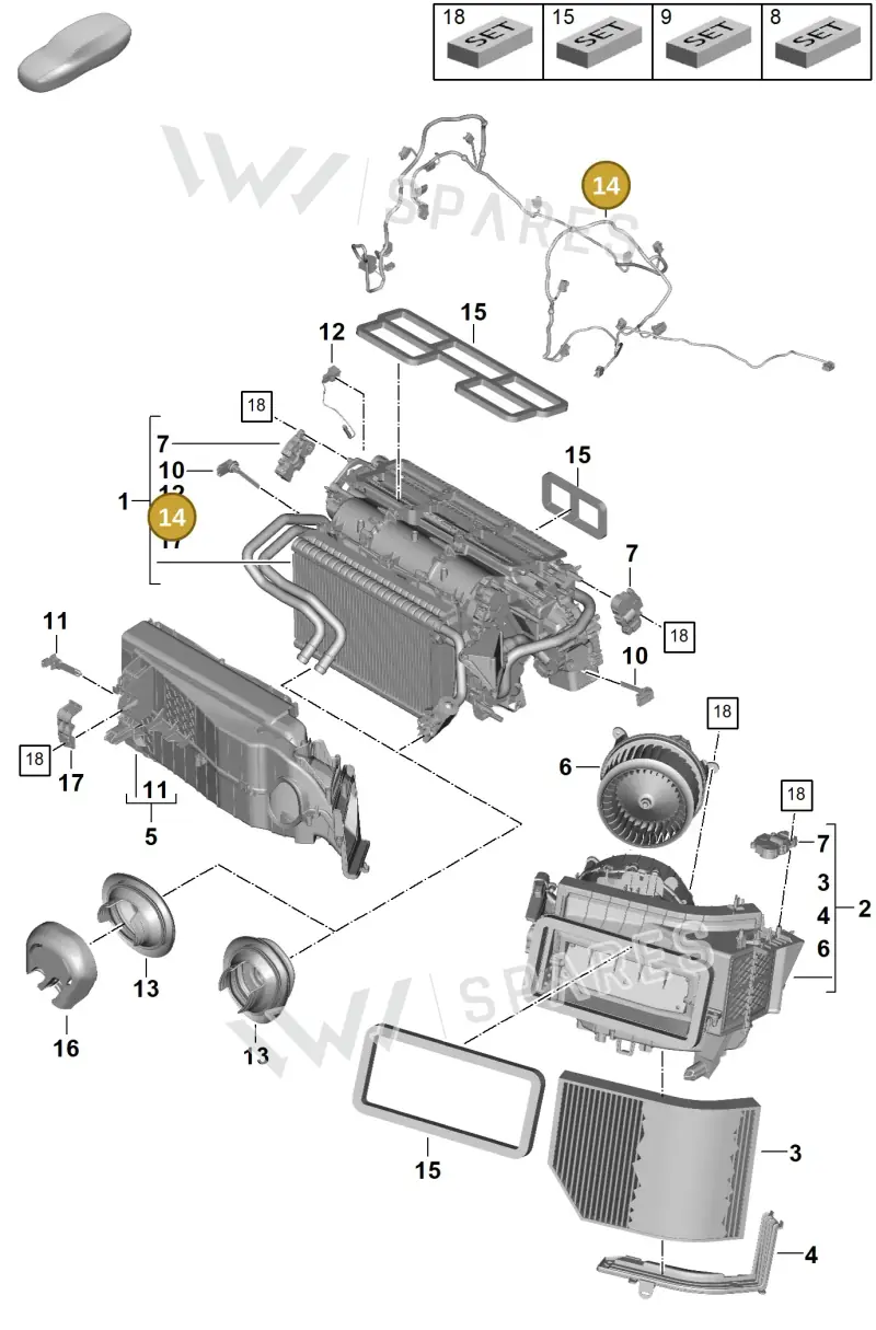 971971565F — Porsche Panamera (2023-2025) diagram p62814001, position 14