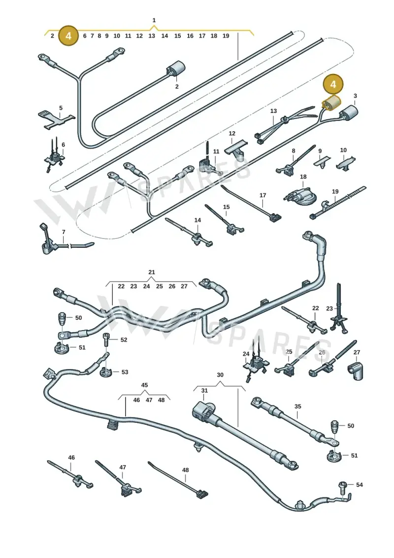971973701A — Audi RS Q8 (2019-2025) diagram 429972000, position 4