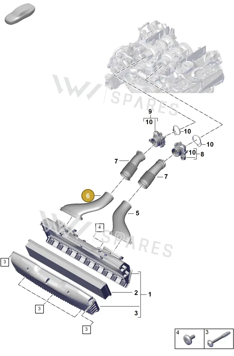 976129533 — Porsche Panamera (2023-2025) diagram p62106000, position 6