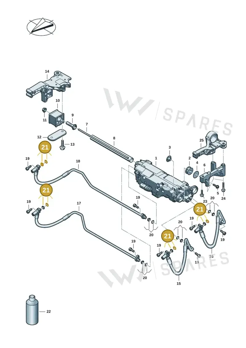 976498007A — Audi RS e-tron GT (2020-2025) diagram 4j1411020, position 21