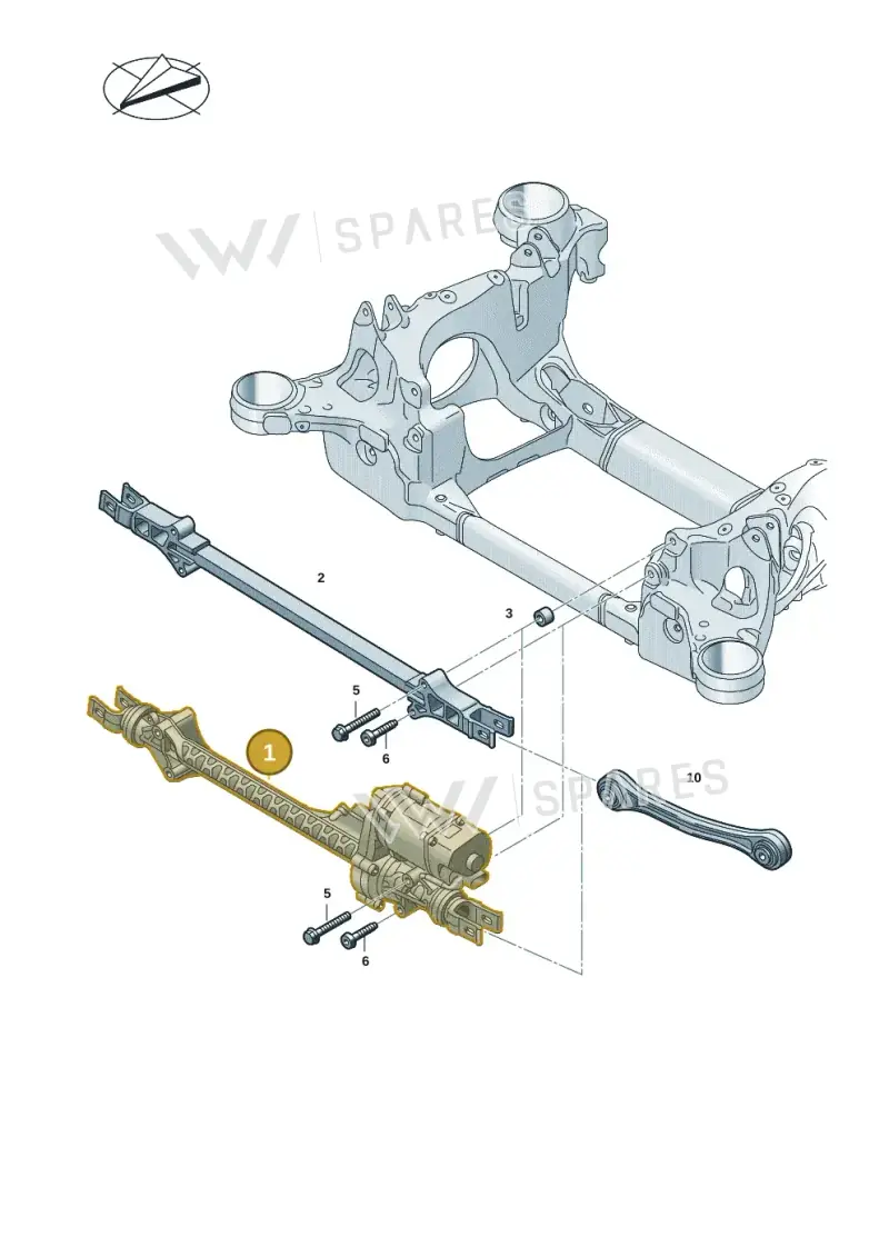976501605E — Audi RS e-tron GT (2020-2025) diagram 4j1505500, position 1