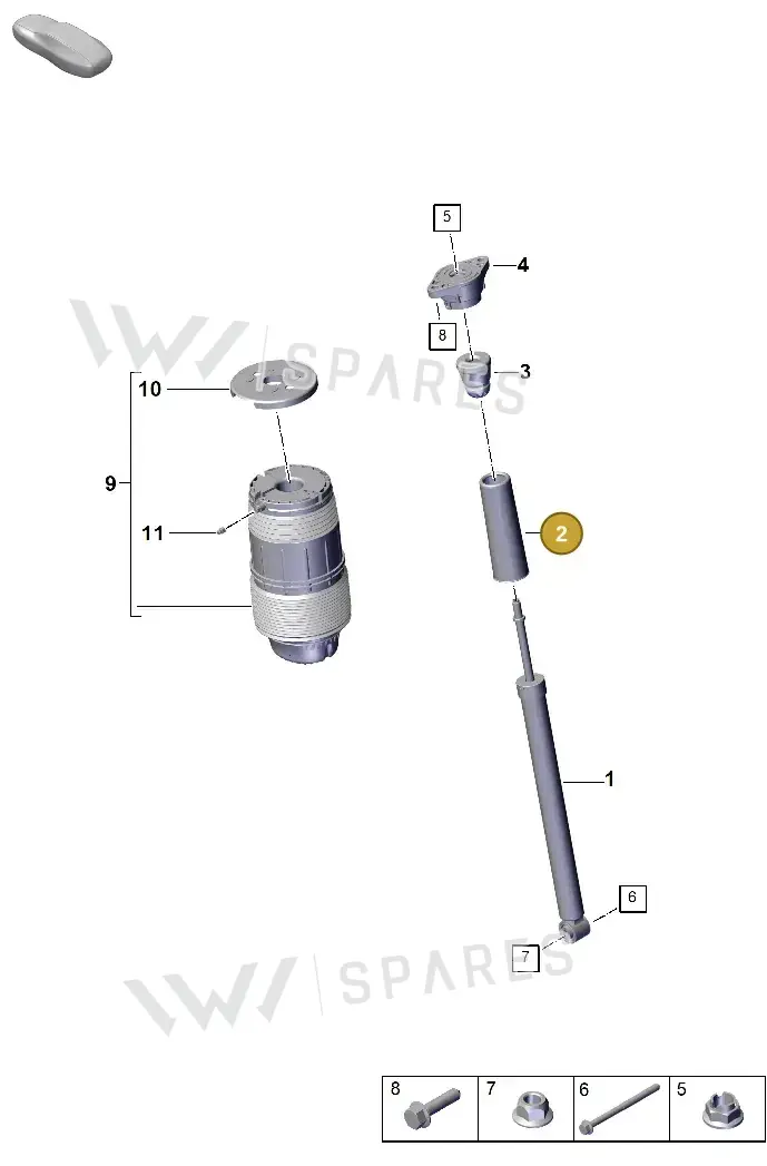 976512137A — Porsche Panamera (2023-2025) diagram p62502000, position 2