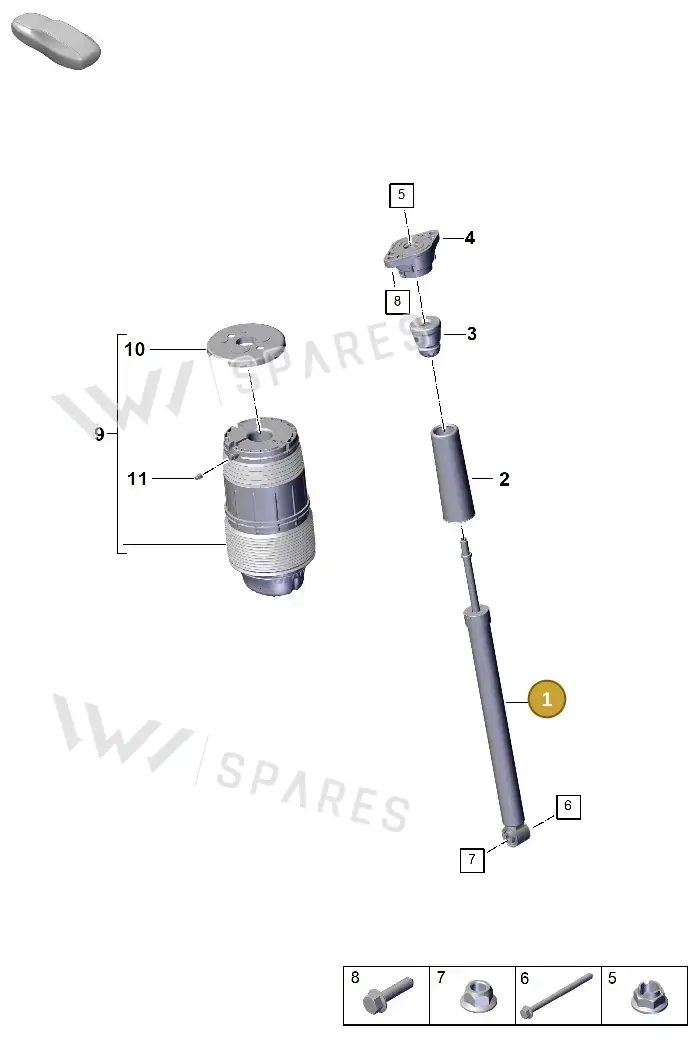976513028G — Porsche Panamera (2023-2025) diagram p62502000, position 1