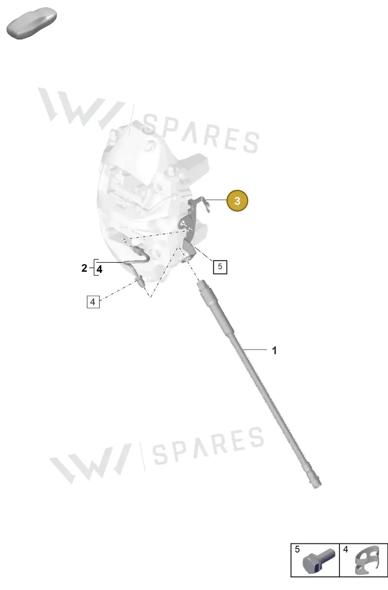 976611797H — Porsche Panamera (2023-2025) diagram p58604010, position 3