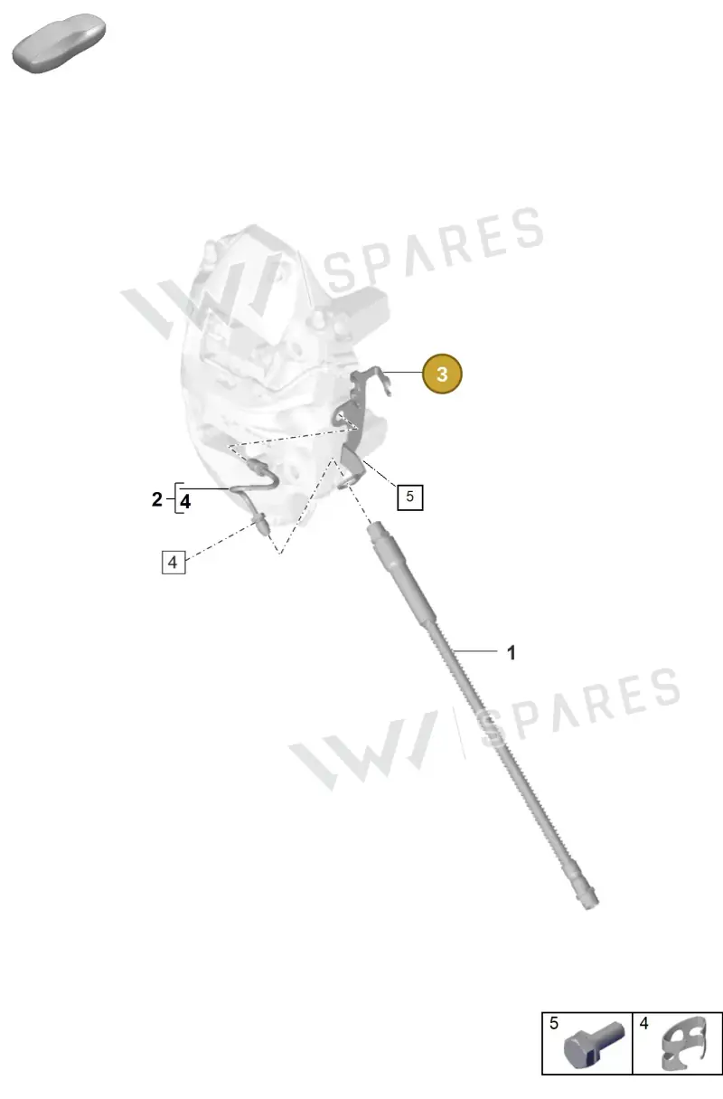 976611798F — Porsche Panamera (2023-2025) diagram p58604010, position 3