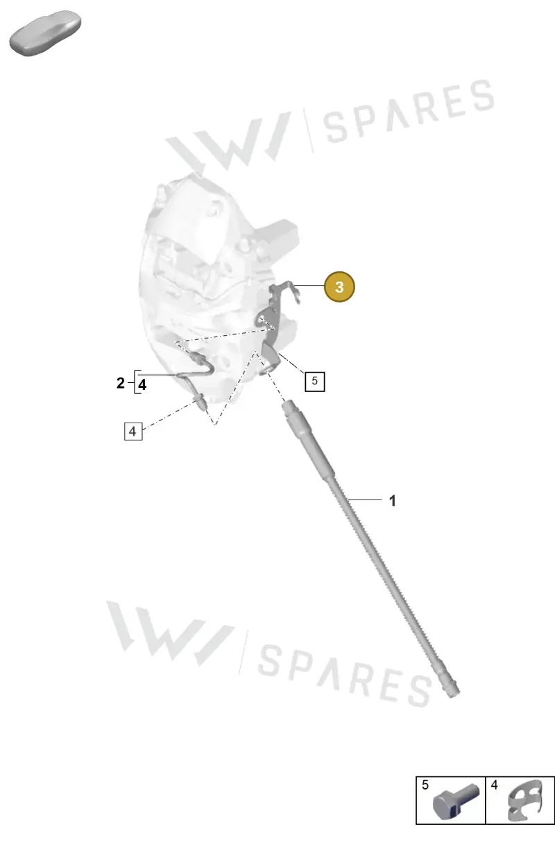 976611798H — Porsche Panamera (2023-2025) diagram p58604010, position 3