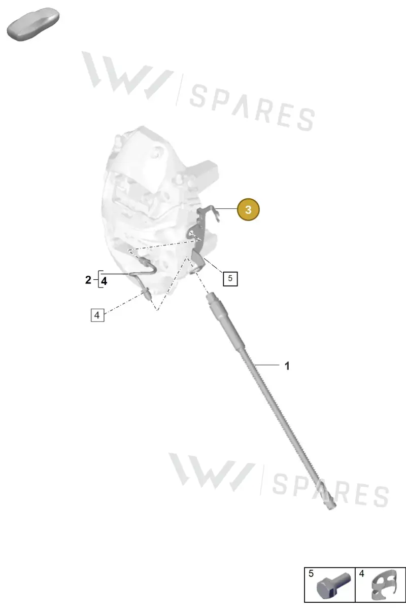 976611798 — Porsche Panamera (2023-2025) diagram p58604010, position 3