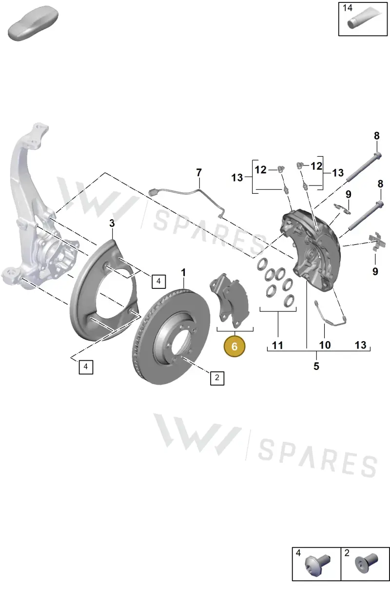 976698151K — Porsche Cayenne Coupe (2023-2023) diagram p60602300, position 6