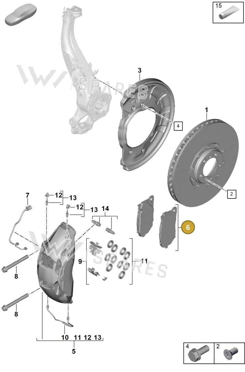 976698151N — Porsche Panamera (2023-2025) diagram p62602400, position 6