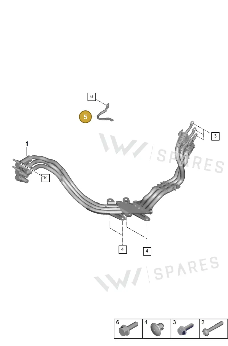 976971233 — Porsche Panamera (2023-2025) diagram p62903300, position 5