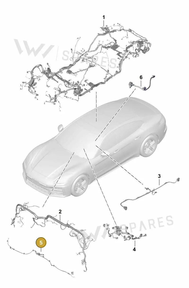 976971465A — Porsche Panamera (2023-2025) diagram p62903000, position 5