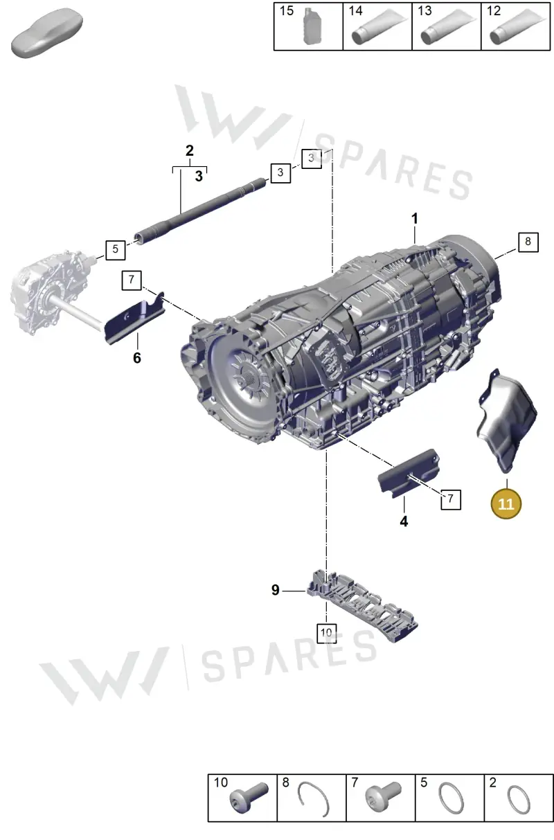 976971822B — Porsche Panamera (2023-2025) diagram p62302000, position 11