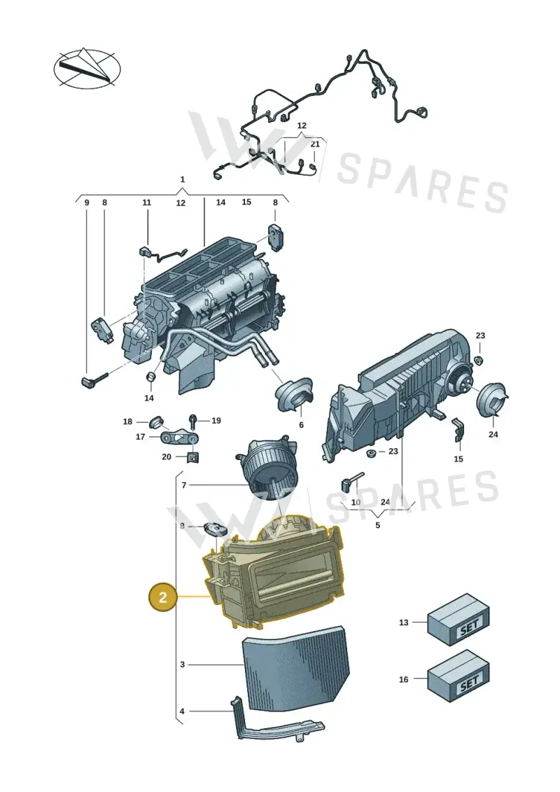 977820155A — Audi RS e-tron GT (2020-2025) diagram 4j1820100, position 2