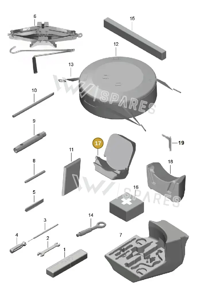 98172210302 — Porsche Boxster (2016-) diagram p48001000, position 17
