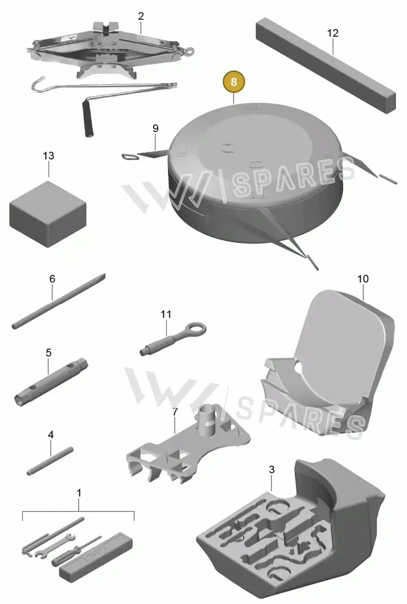 982858793 — Porsche Cayman GT4 (2015-2016) diagram p45001000, position 8