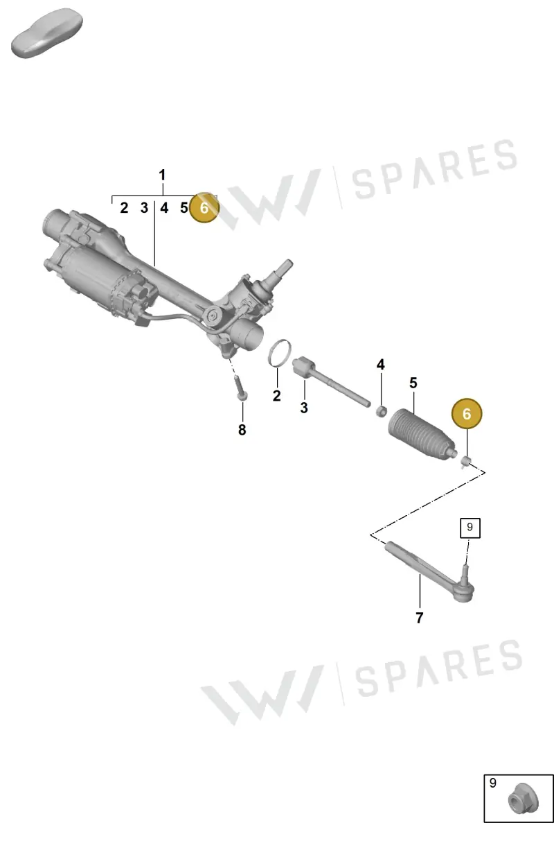 983419813 — Porsche 911 (2024-2025) diagram p63403000, position 6