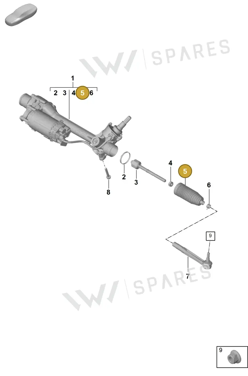 983423815 — Porsche 911 (2024-2025) diagram p63403000, position 5