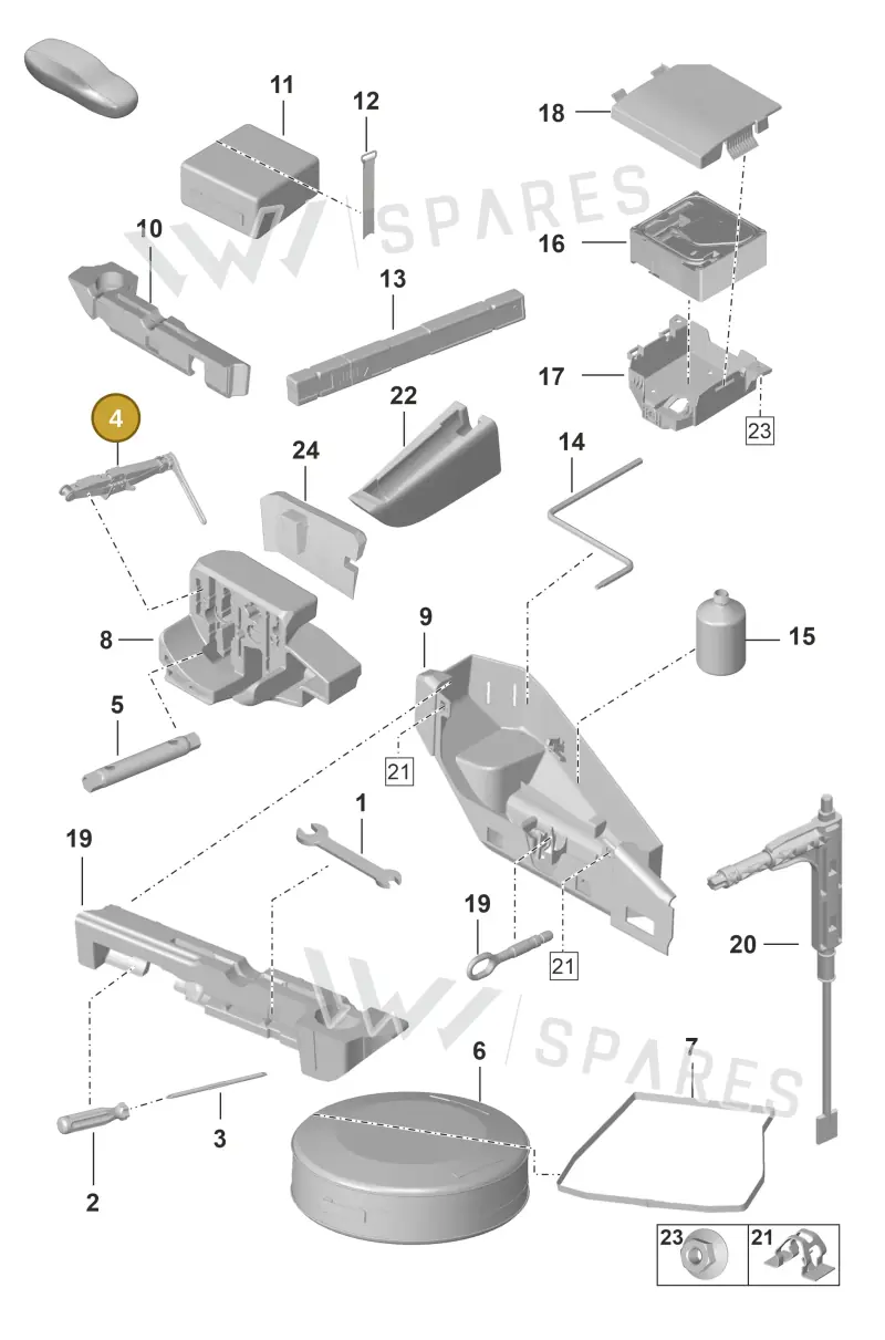 992011031 — Porsche 911 (2020-2022) diagram p53001000, position 4