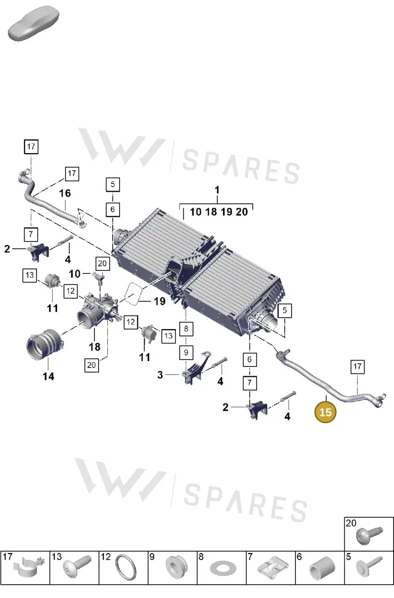 992129453A — Porsche 992 Carrera Coupe (2024-) diagram p63107200, position 15