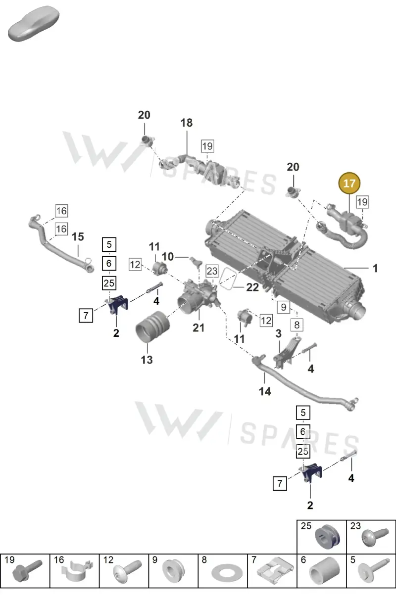 992129504B — Porsche 911 (2018-2024) diagram p53107200, position 17