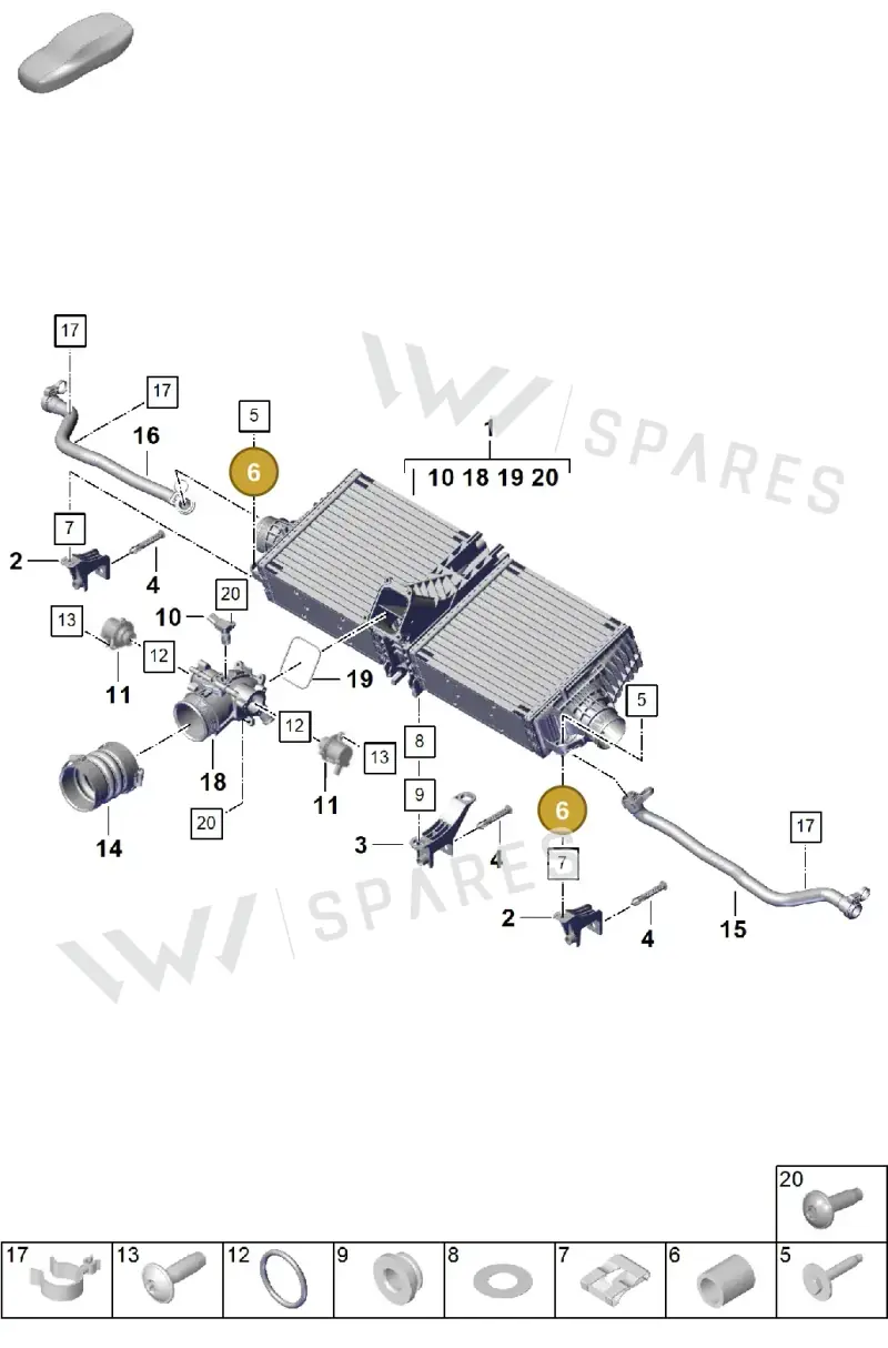 992145219 — Porsche 911 (2024-2025) diagram p63107200, position 6