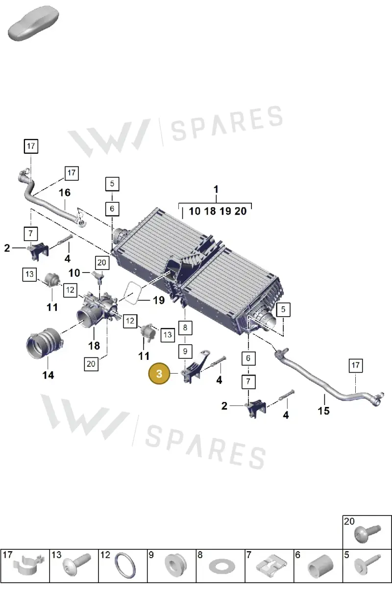 992145842B — Porsche 992 Carrera Coupe (2024-) diagram p63107200, position 3