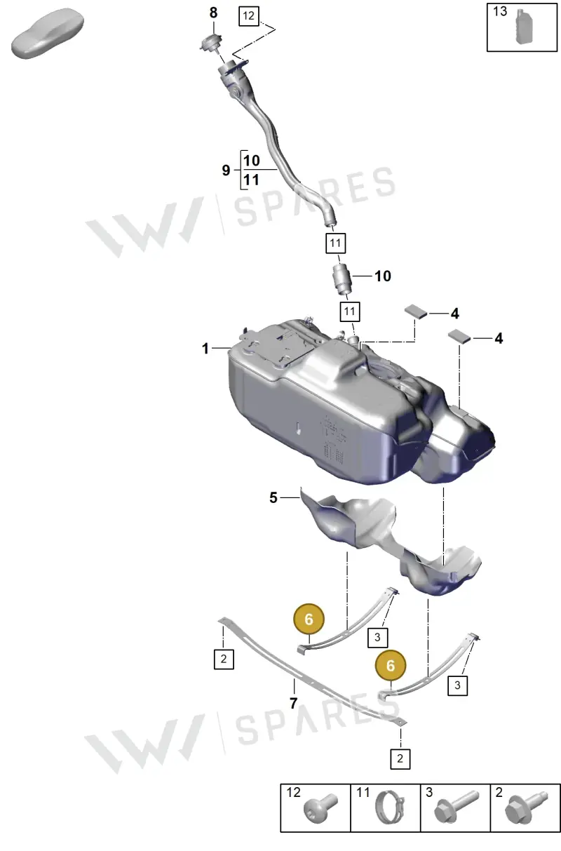 992201392 — Porsche 992 Carrera Coupe (2024-) diagram p63201000, position 6