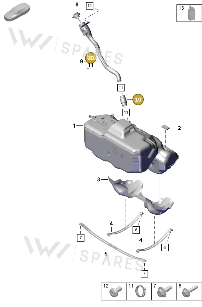 992201543A — Porsche 992 Sport Classic (2020-) diagram p57201000, position 10