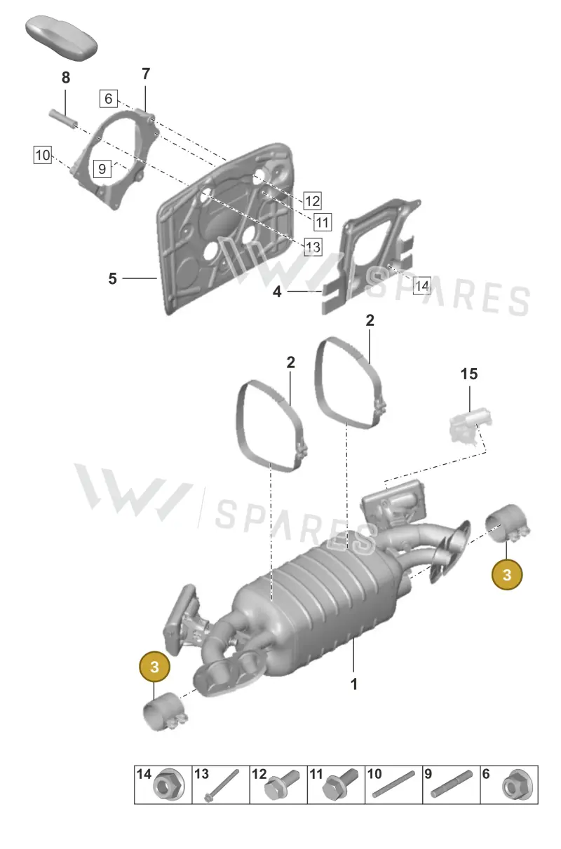 992253143A — Porsche 992 Carrera Coupe (2024-) diagram p53202300, position 3