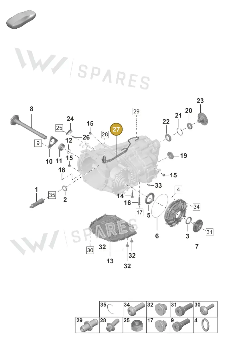 992321089A — Porsche 911 (2024-2025) diagram p53302100, position 27