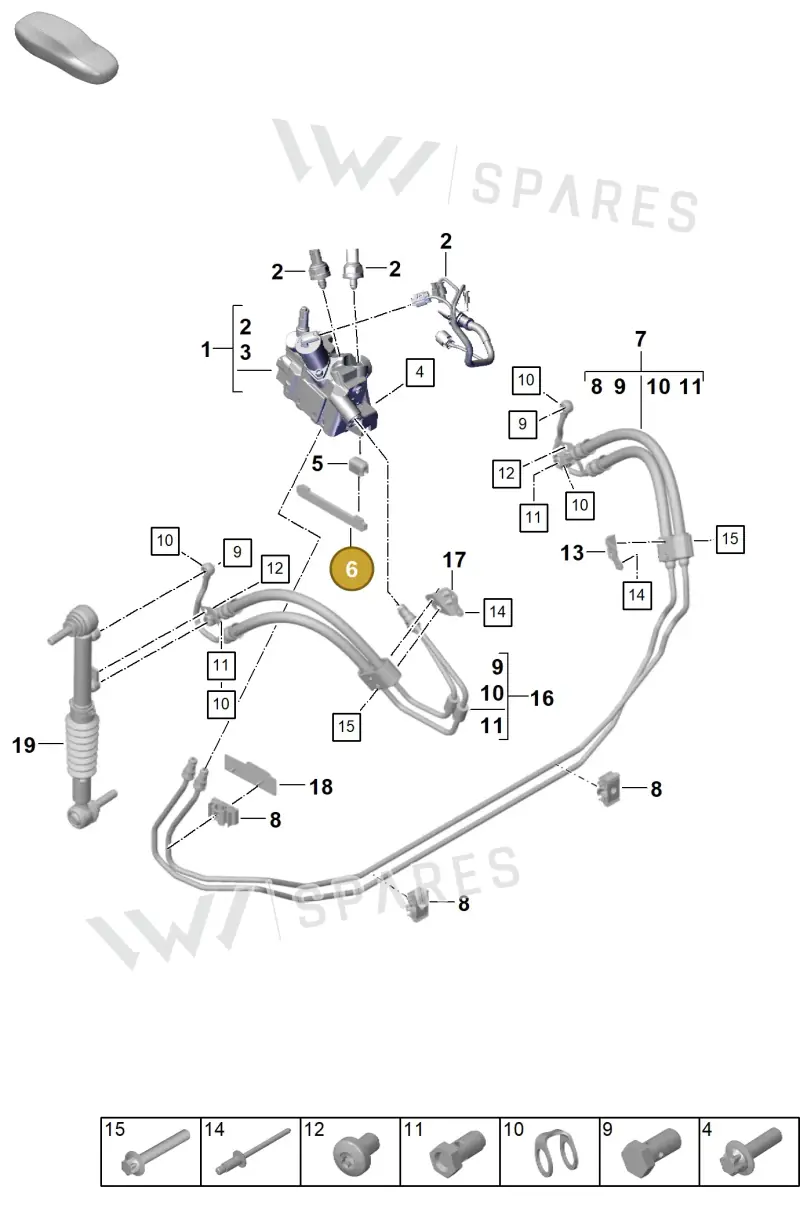 992411701A — Porsche 992 Carrera Coupe (2024-) diagram p63402200, position 6