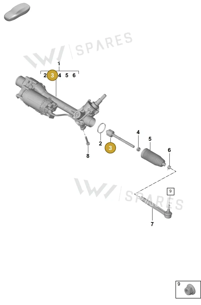 992423810 — Porsche 992 Carrera Coupe (2024-) diagram p63403000, position 3