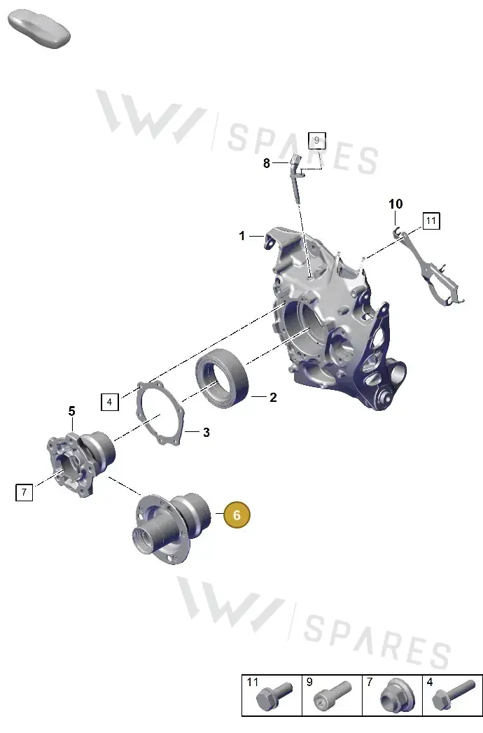 992501651L — Porsche 911 (2024-2025) diagram p63501020, position 6