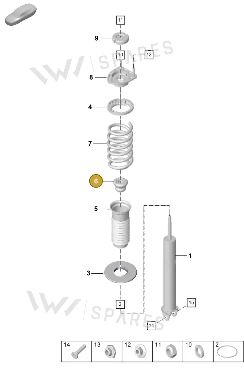 992512131C — Porsche 911 (2024-2025) diagram p63502010, position 6